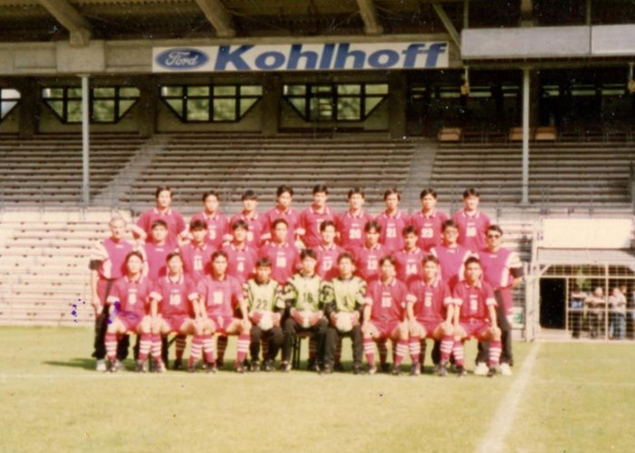 Đội tuyển Việt Nam trong chuyến tập huấn tại Đức năm 1996